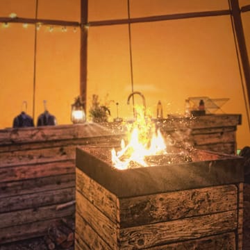 Gr&oslash;nland Camp Kiattua Nuuk, B&aring;l, Telt