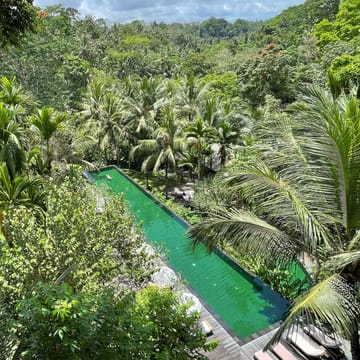 Indonesien, Bali, Ubud, Komaneka Bisma, Main Pool