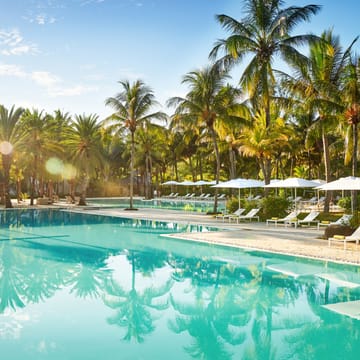 pool p&aring; Ravenala hotellet p&aring; Mauritius
