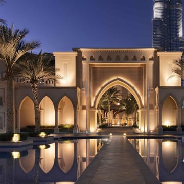 Dubai Palace Downtown Entrance Arc