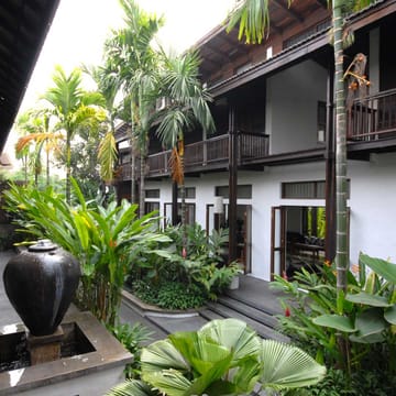 Thailand, Chiang Mai, Banthai Village, Garden Area