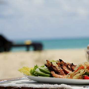 Thailand, Khao Lak, Bangsak Village, Food Restaurant