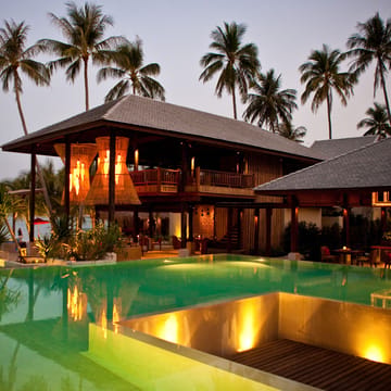 Thailand, Koh Phangan, Anantara Rasananda, Pool Omr&aring;de