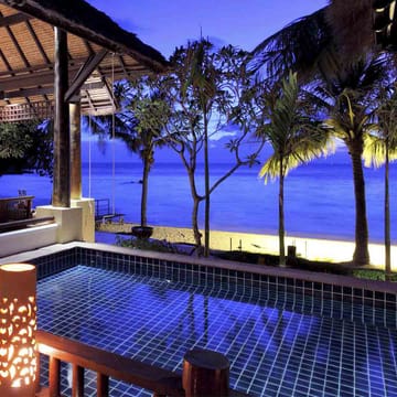Thailand, Koh Samet, le Vimarn Resort & Spa, Pool And Restaurant