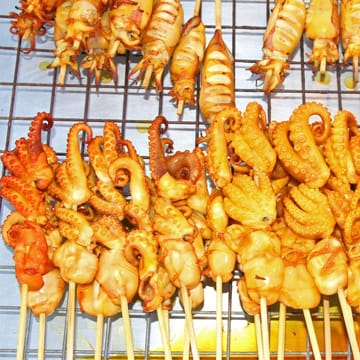 street food koh samui thailand