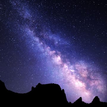 Tenerife starry night teide