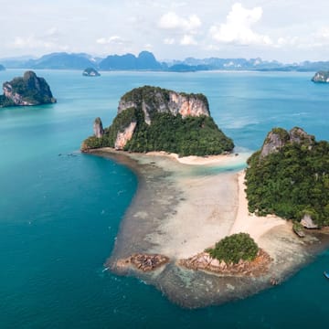Thailand paradise koh yao aerial scaled