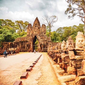 Cambodia, Siem Reap, Angkor Thom 