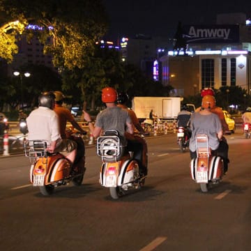 Vietnam chi minh aftentur vespa oplev det rigtige saigon by udflugt udflugt på