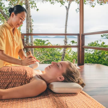 Thailand, Koh Samui, Kamalaya Koh Samui, Thai Herbal Massage