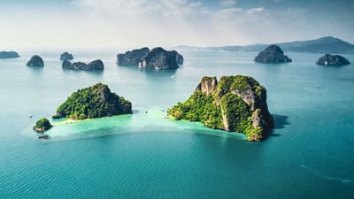 Thailand phuket koh yao noi tropiske oeer filter