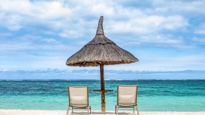 Rejser til Mauritius, Friday Attitude, Solsenge med udsigt til Det Indiske Ocean