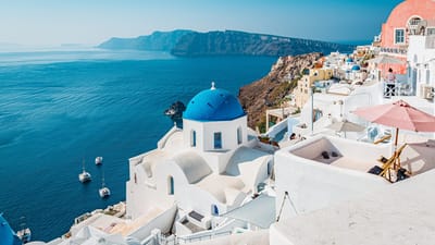 graekenland santorini oia kyst