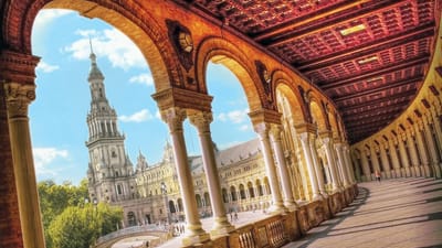 Spanien sevilla plaza espana gty