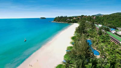 Rejser til Thailand, Phuket, Katathani Phuket Beach Resort, stranden