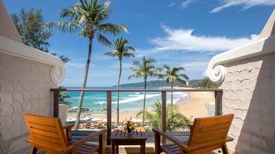 Rejser til Thailand, Phuket, Beyond Resort Karon, premier værelse sea view