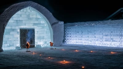 Sverige Lapland entre scaled ishotel