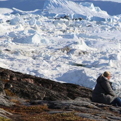 Gr&oslash;nland, Ilulissat, Sermermiut, Unesco, Isfjord, Isfjelde, Isbjerge, Natur