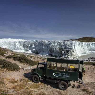 Grønland Kangerlussuaq Russel Gletsjeren, Indlandsisen, Natur