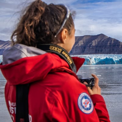 Tempelfjorden og Tuna gletsjeren