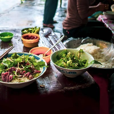 Vietnam Hanoi streetfood pho