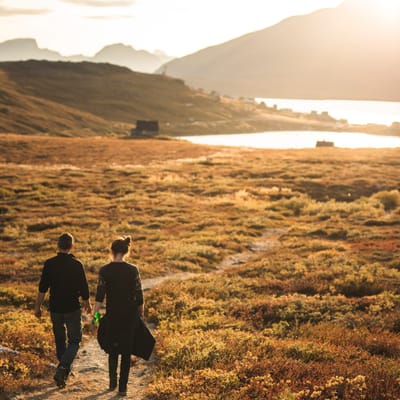 Gr&oslash;nland, Vandretur, Kapisillit, Natur, FJelde, Bjerge