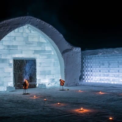 Sverige Lapland entre scaled ishotel