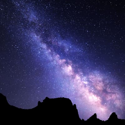 Tenerife starry night teide
