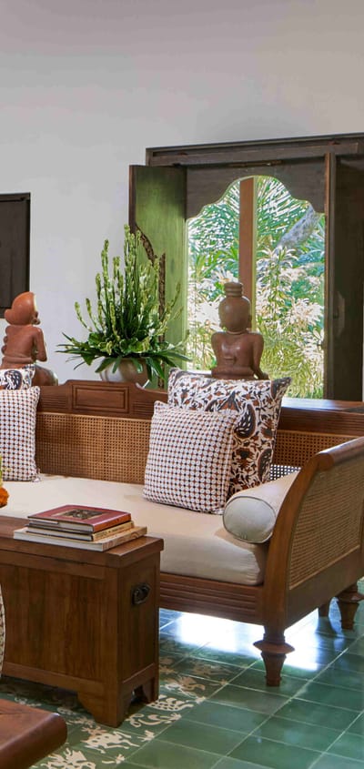 Indonesien Bali sanur tandjung sari south garden bungalow bedroom scaled hotel