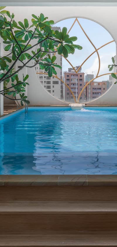 Cambodia, Phnom Penh, Katari Hotel, Swimming Pool