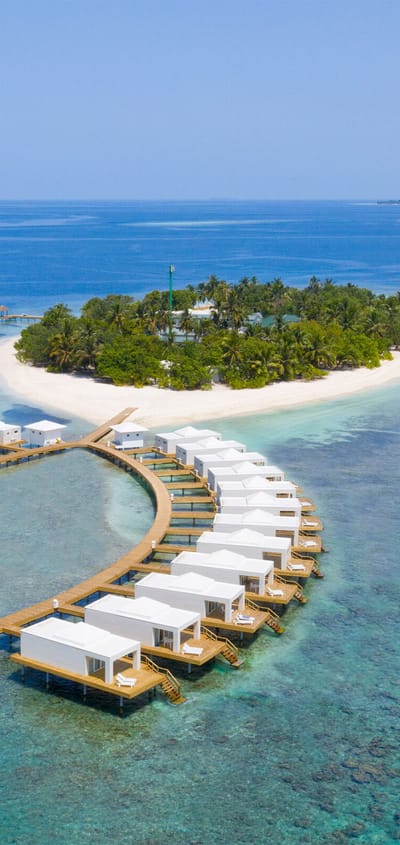 Rejser til Maldiverne, Sandies Bathala Resort, udsigt