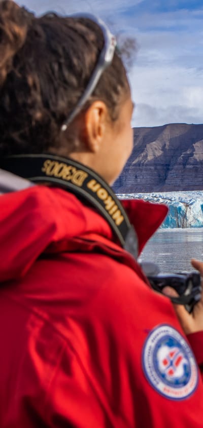 Tempelfjorden og Tuna gletsjeren
