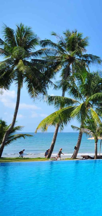Thailand, Koh Chang, KC Grande Beach Resort & Spa, Pool View