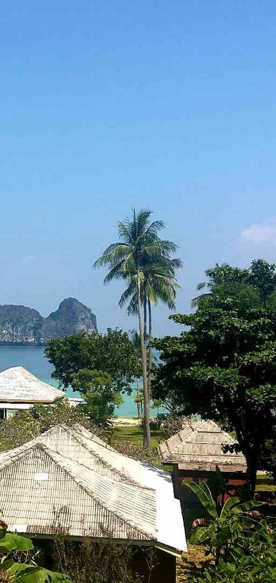 Thailand, Koh Ngai, Thanya Beach Resort, Udsigt Resort