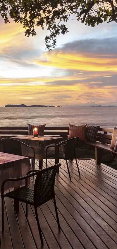 Thailand, Koh Lanta, Avani+ Koh Lanta Resort, Regga Bar Sunset