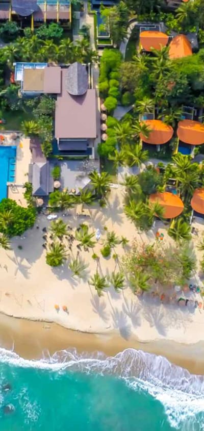 Thailand, Koh Samui, New Star Beach Resort, Resort Udsigt