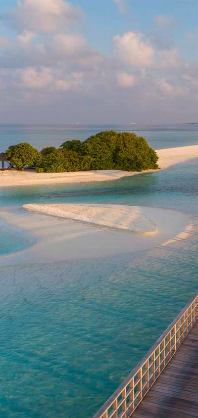 Rejser til Maldiverne, The Residence Maldives at Dhigurah, Broen mellem The Residence Maldives at Dhigurah & Falhumaafushi
