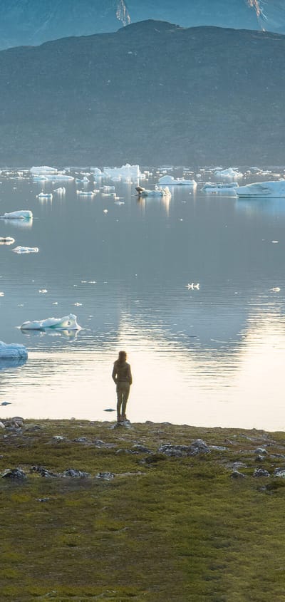 Gr&oslash;nland Camp Kiattua Nuuk, Fjord, Glamping, Telte, Natur, Vand, Isbjerge