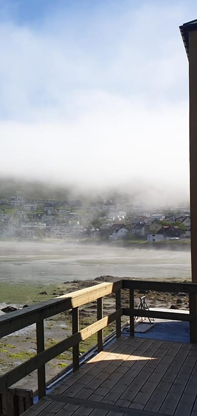 rejser til Færøerne, cottages by the sea, Sørvágur, udsigt