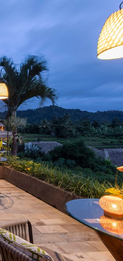 Indonesien Bali sidemen valley samanvaya pool view scaled aften