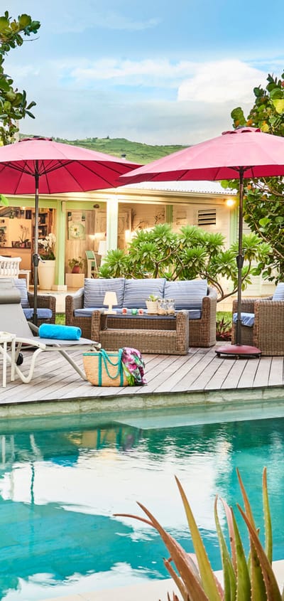 Reunion Hotel Villa De La Plage Swimmingpool La Saline Les Bains