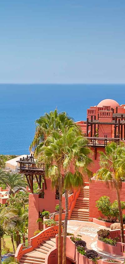 Rejser til Spanien, Tenerife, Ritz-Carlton Abama, view