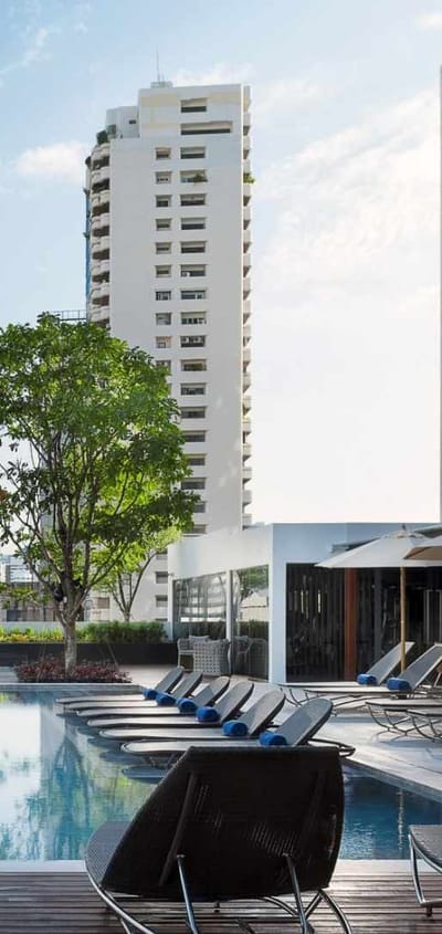 Thailand, Bangkok, Novotel Bangkok Sukhumvit 20, Pool Day