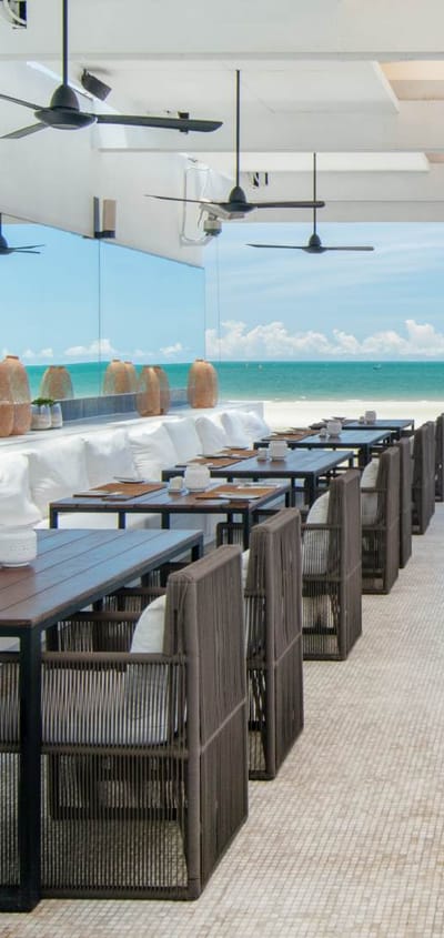 Thailand, Hua Hin, Putahracsa Hua Hin, Oceanside Restaurant