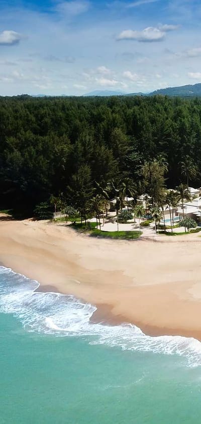 Thailand, Khao Lak, Devasom Khao Lak, strand og resort