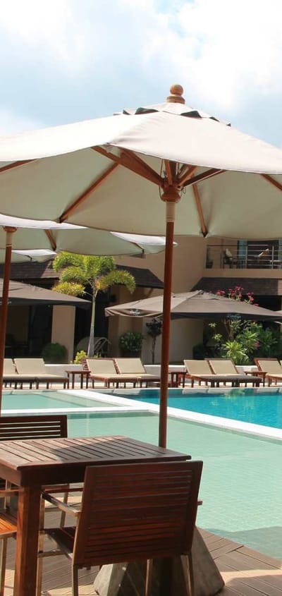 Thailand, Koh Lipe, Bundhaya Villas, Pool View