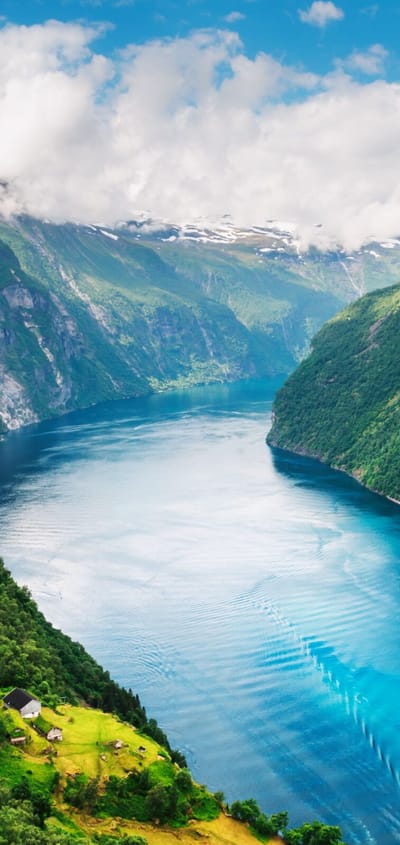 Norge geirangerfjorden