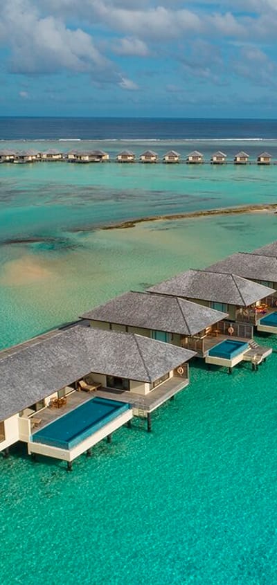 Rejser til Maldiverne, The Residence Maldives at Dhigurah, Water pool villaer