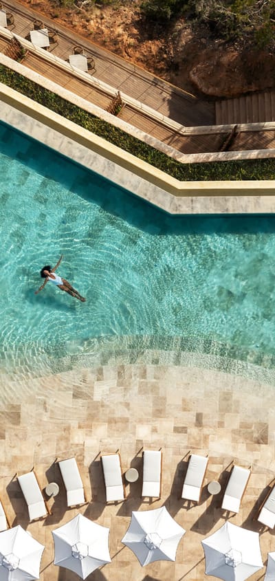 Rejser til Spanien, Ibiza, Six Senses, pool