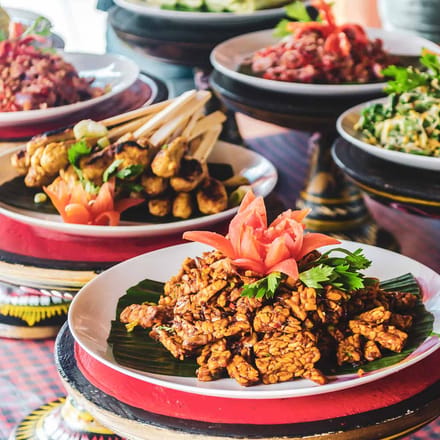 Indonesien Bali ubud balinesisk koekken mad